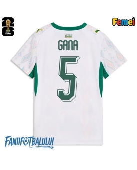 Senegal Idrissa Gueye #5 Echipament de Fotbal Replică Mondial 2026 Femei Acasa